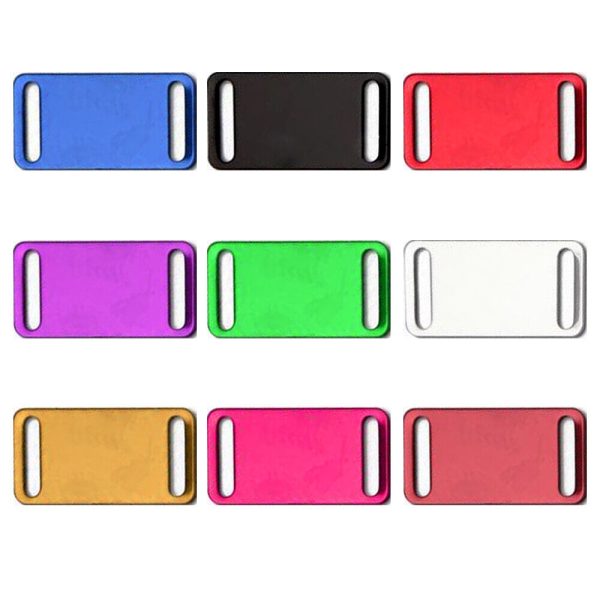 Rectangle slide on Pet ID Tag - Image 9